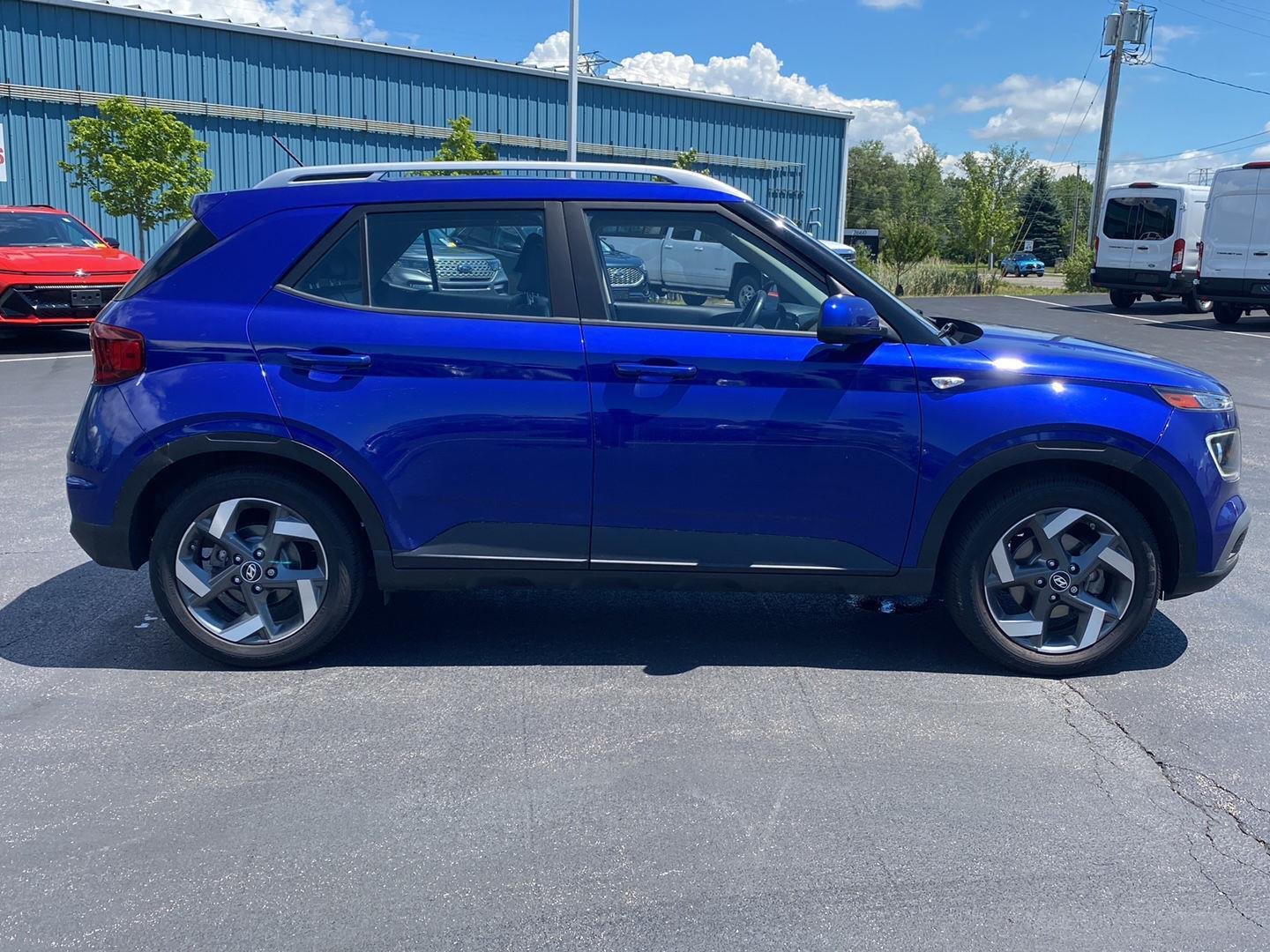 Used 2023 Intense Blue Hyundai Limited image 11