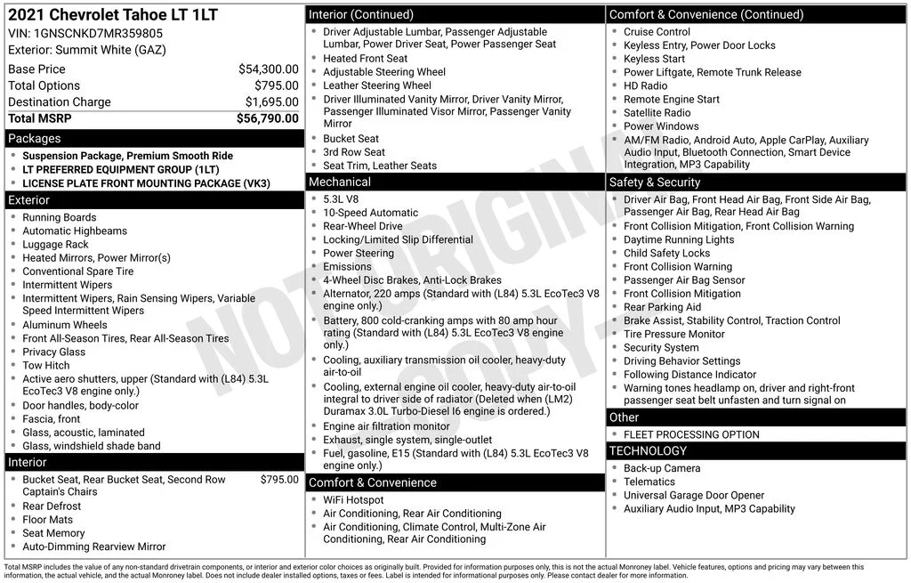 Used 2021 White Chevrolet LT image 39