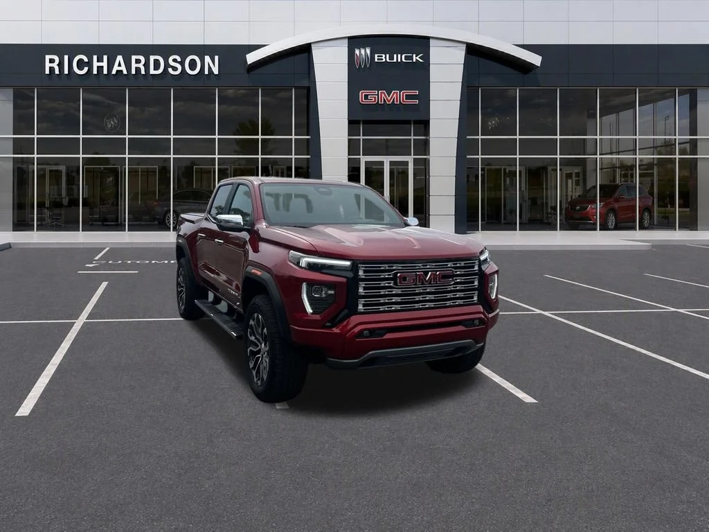 Used 2025 Volcanic Red Tintcoat GMC Denali image 8