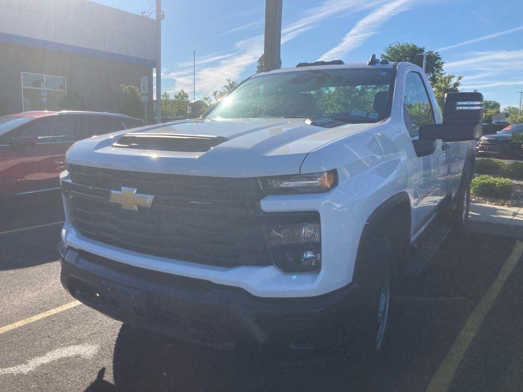 Used 2024 Summit White Chevrolet Work Truck image 3