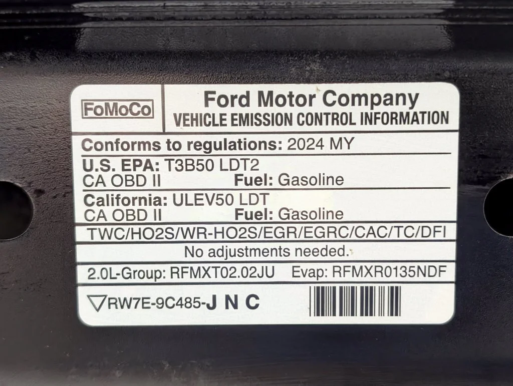 Certified Used 2024 Agate Black Metallic Ford SEL image 24