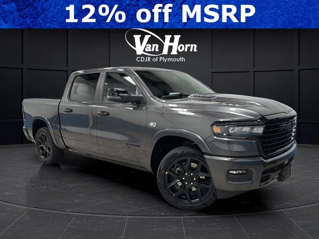 New 2026 Granite Crystal Metallic Clear-Coat Exterior Paint RAM Laramie image 1