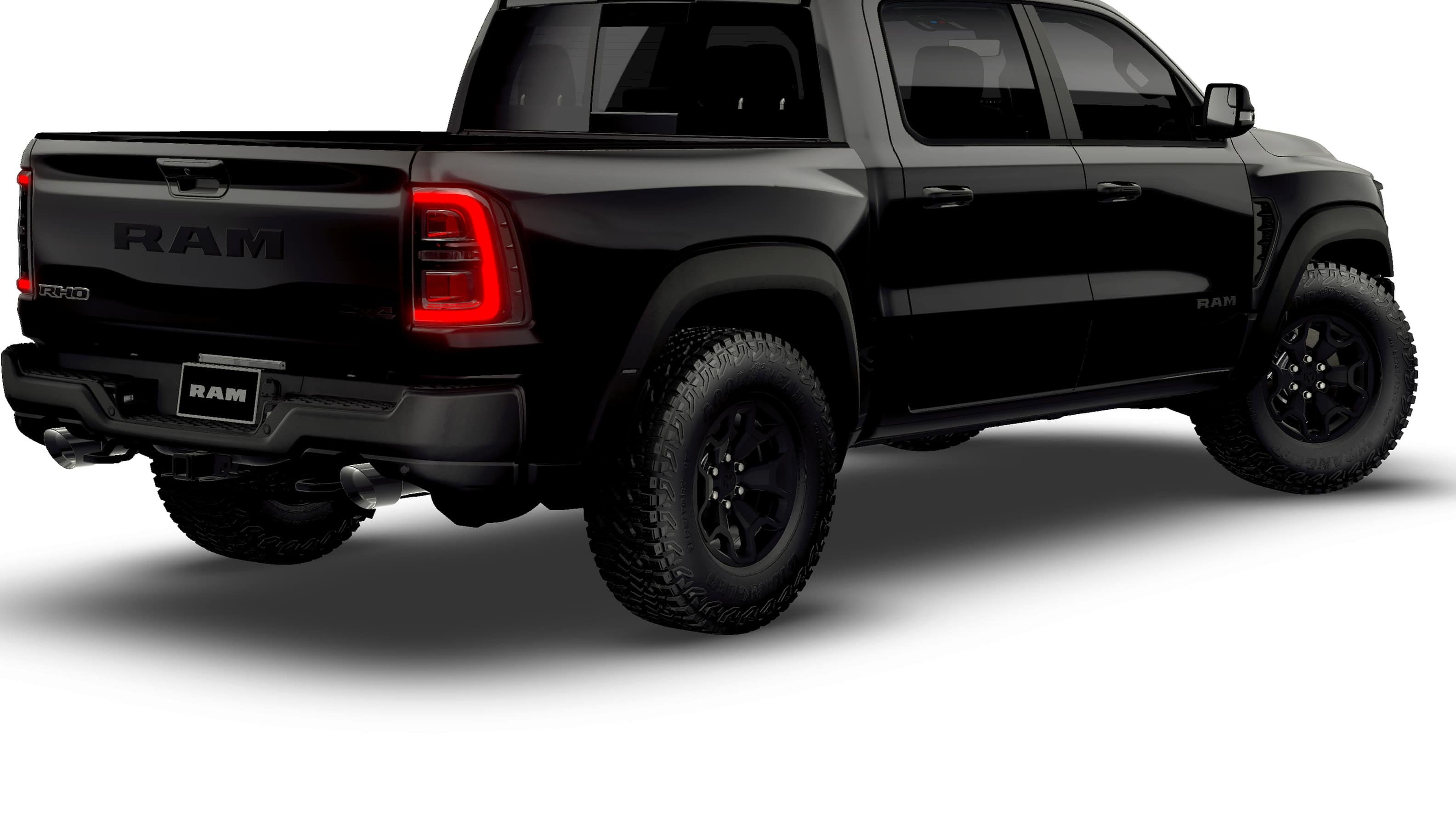 New 2026 Diamond Black Crystal Pearl-Coat Exterior Paint RAM RHO image 14