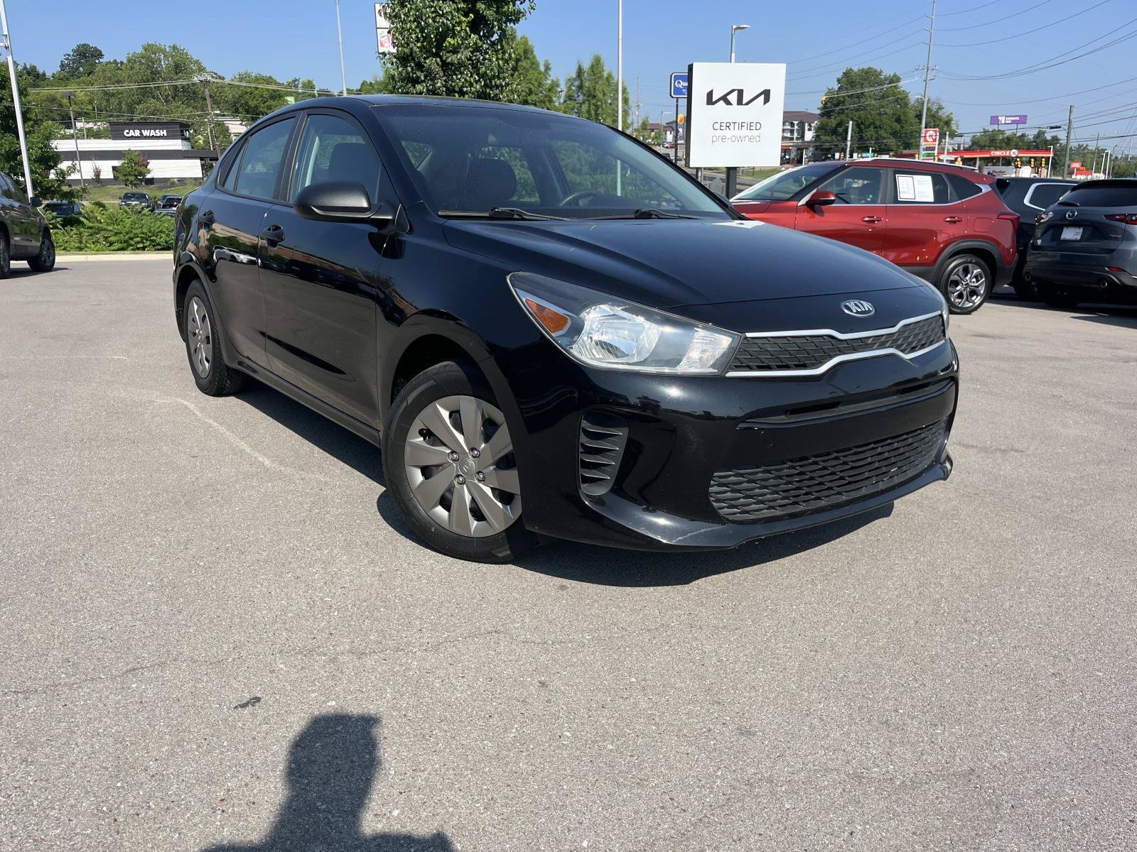Used 2018 Aurora Black Kia LX image 1