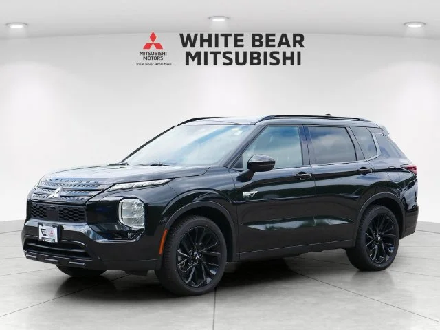 Certified 2025 Mitsubishi Outlander Plug-in Hybrid SEL Black Edition with VIN JA4T5WA95SZ043448 for sale in White Bear Lake, Minnesota