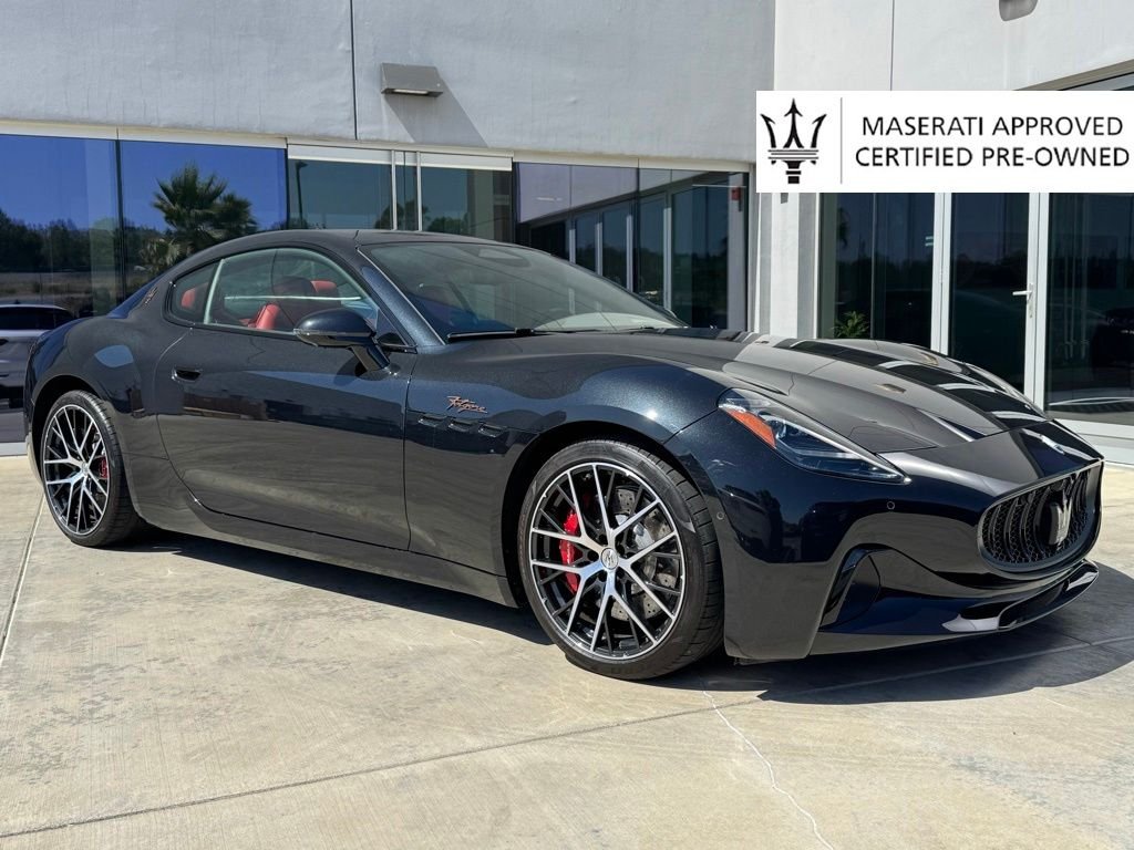 Certified Used 2025 Nero Noctis Black Maserati Folgore image 1