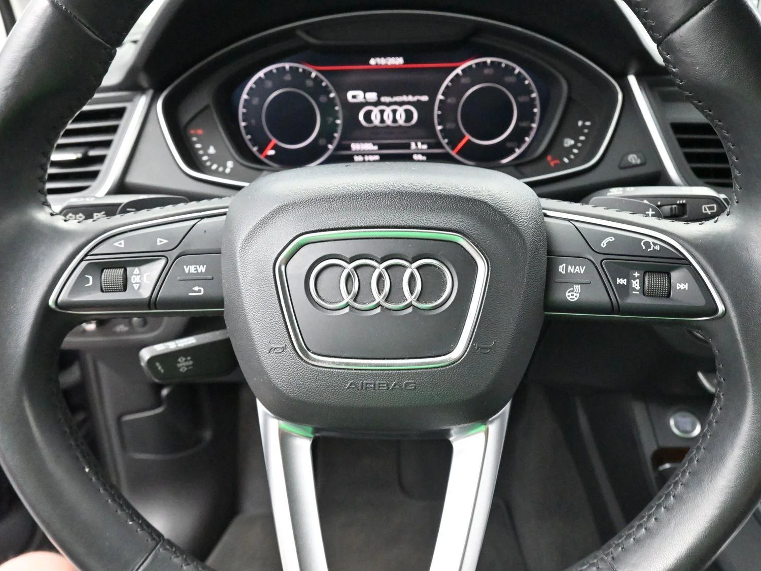 Used 2018 Moonlight Blue Metallic Audi Tech Premium Plus image 19