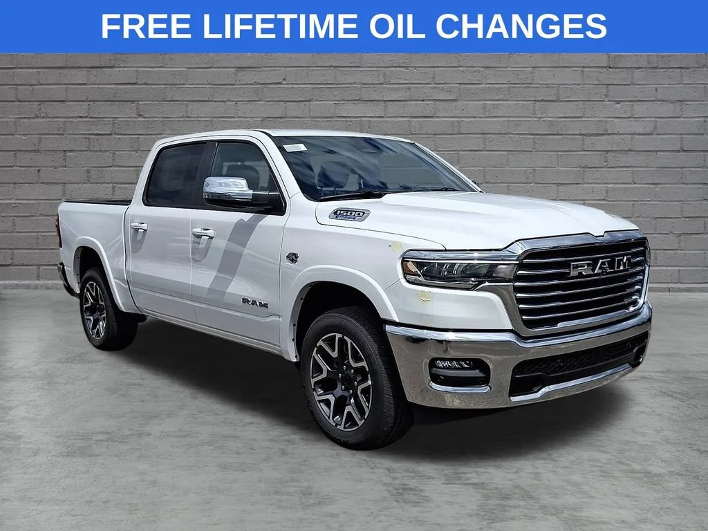 New 2027 Bright White Clearcoat Ram Laramie image 1