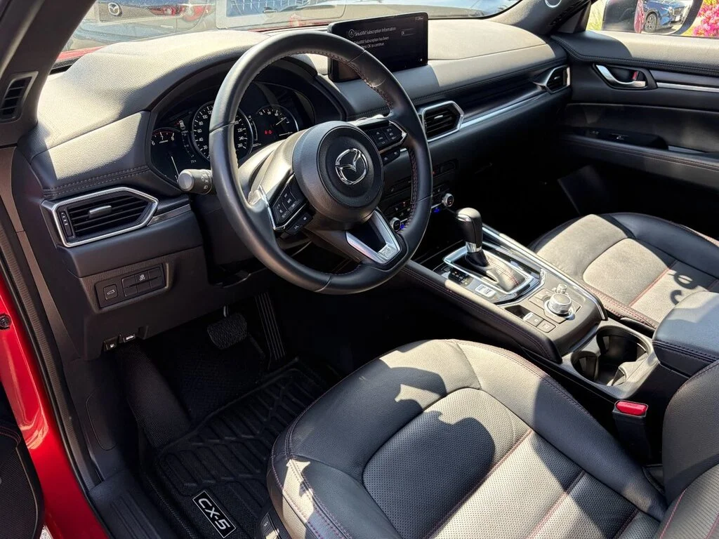 Used 2024 Soul Red Crystal Metallic Mazda Sport Design AWD T at Sport Design Turbo! Financin image 17