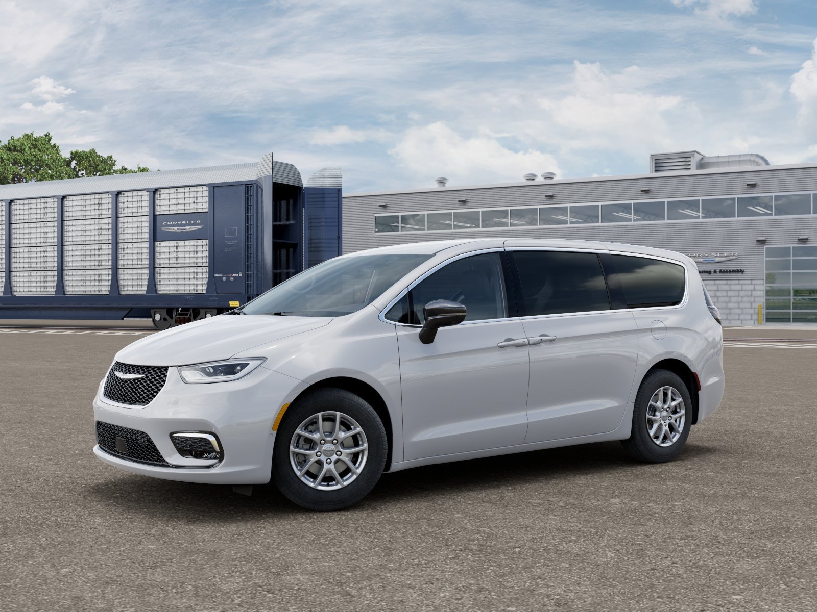 New 2026 Bright White Clear-Coat Exterior Paint Chrysler Select image 29