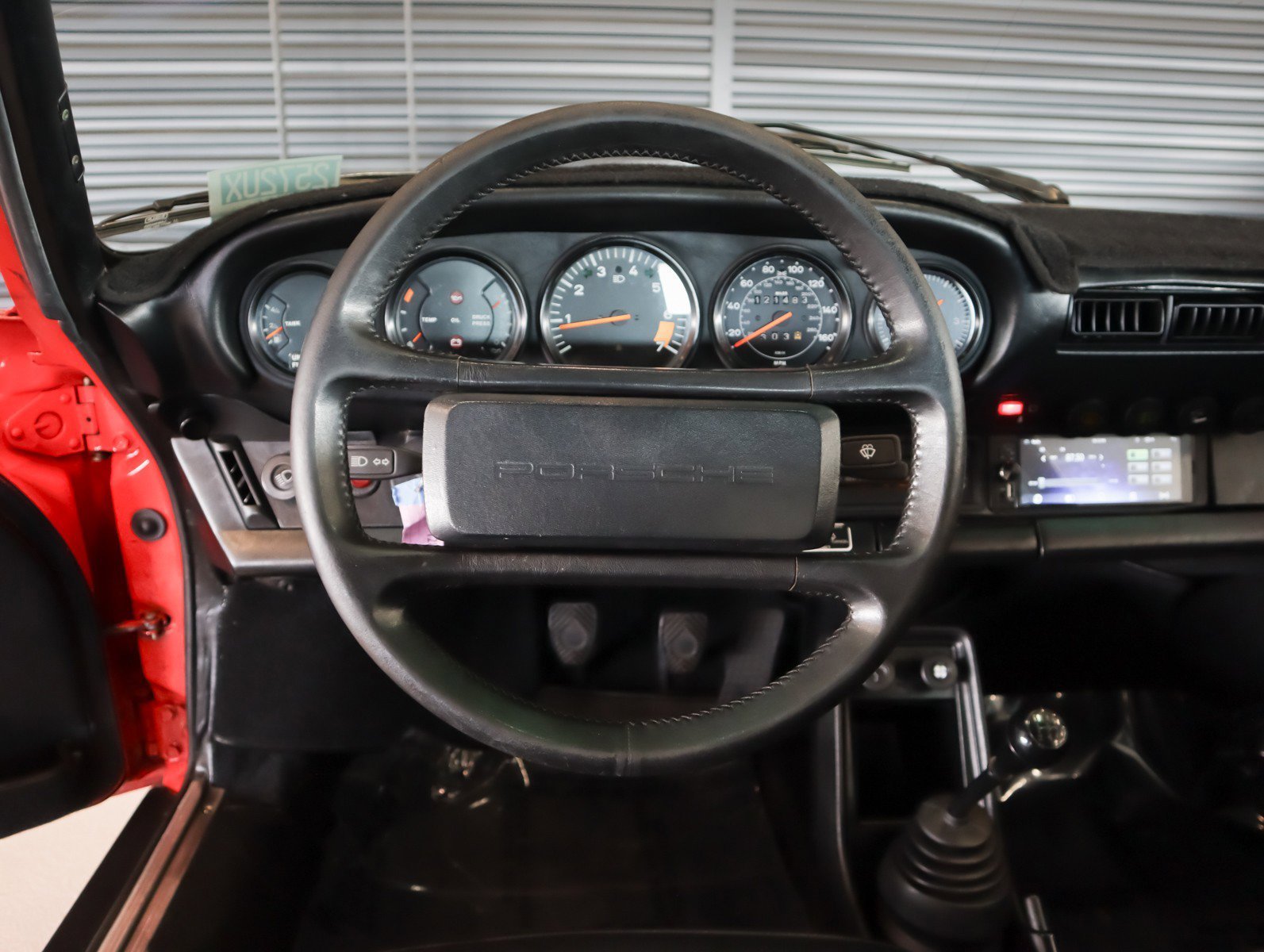 Used 1985 Guards Red Porsche Targa w/5speed trans image 12