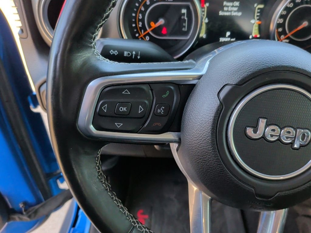 Used 2022 Blue Jeep Overland image 19