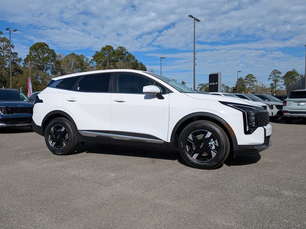 New 2026 Glacial White Pearl Kia LX image 1