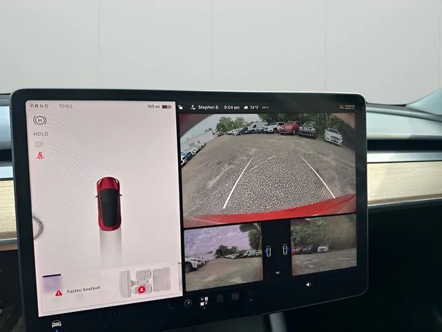 Used 2022 Red Tesla Performance image 15