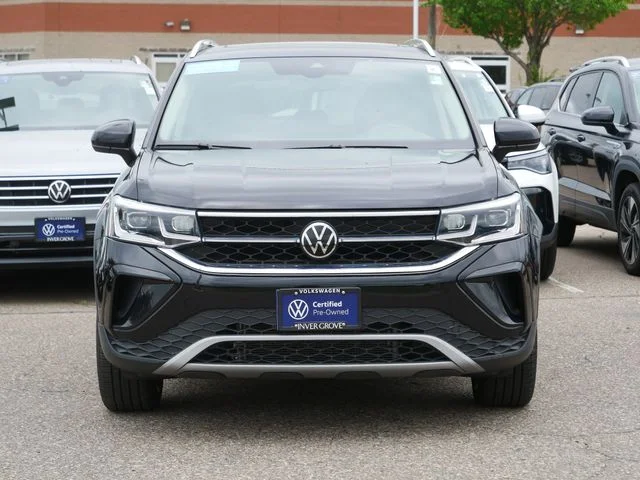 Certified 2023 Volkswagen Taos SEL with VIN 3VV2X7B29PM333186 for sale in Inver Grove Heights, Minnesota