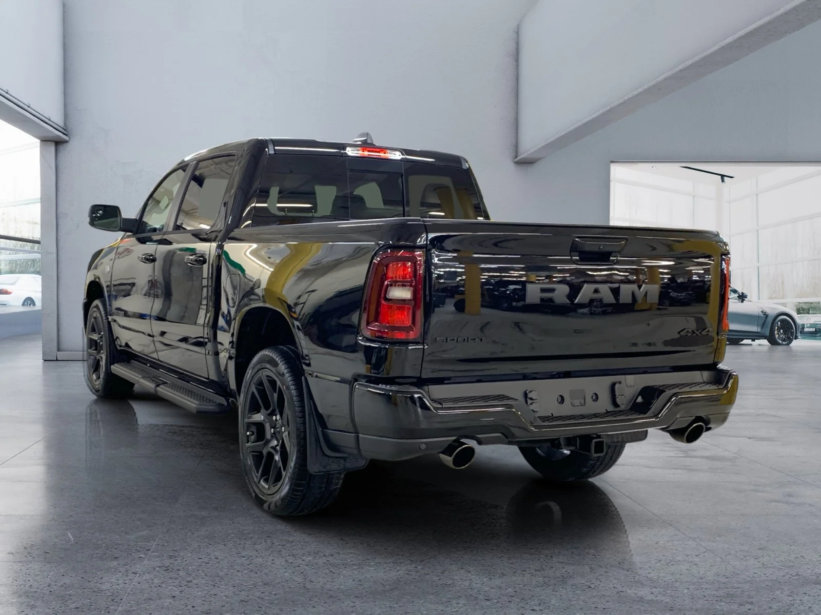 New 2026 Diamond Black Crystal Pearl Ram Sport image 3