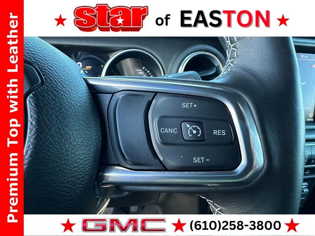 Used 2023 Gray Jeep Sahara 4x4 image 36