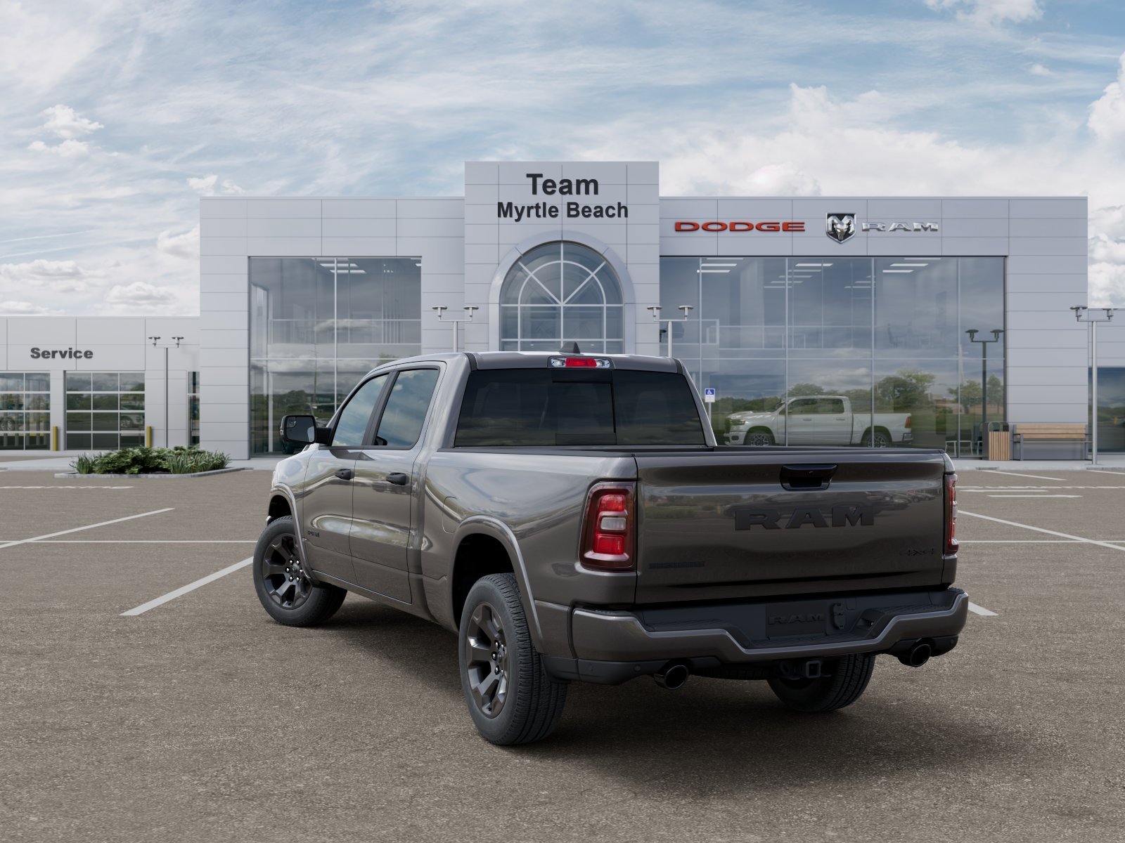 New 2026 Granite Crystal Metallic Clear-Coat Exterior Paint RAM Big Horn/Lone Star image 30