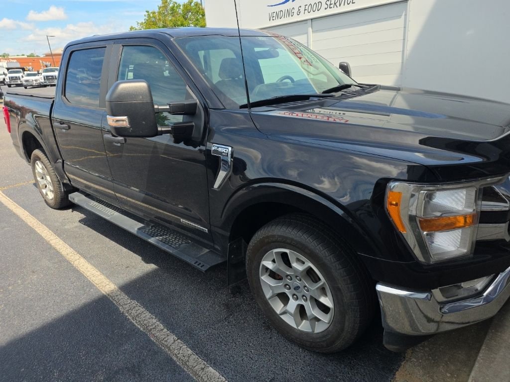 Certified Used 2021 Black Ford XLT image 2