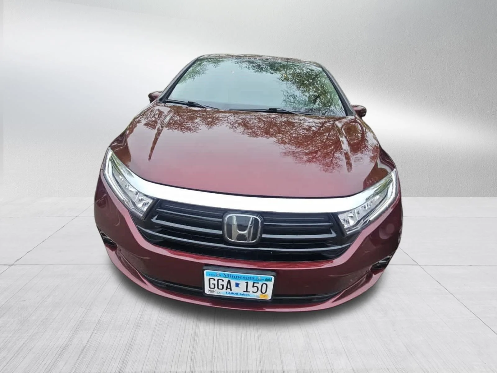 Certified Used 2021 Deep Scarlet Pearl Honda Touring image 2