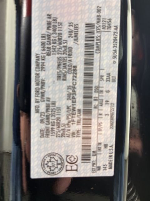 Certified Used 2023 Black Ford Lariat image 36