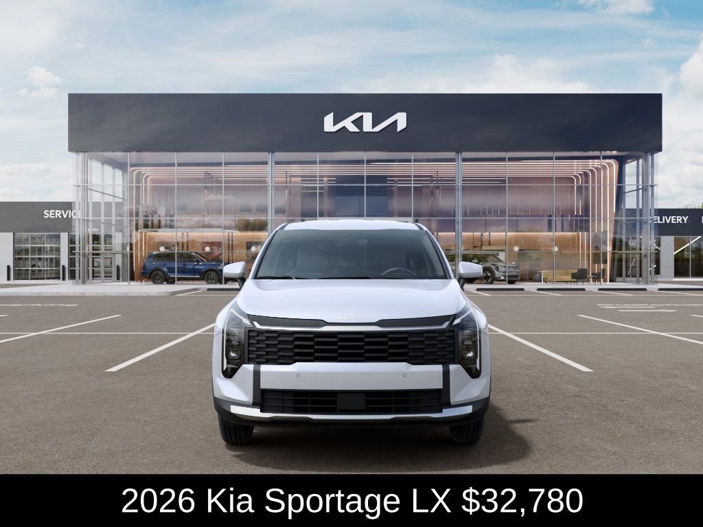 New 2026 Glacial White Pearl Kia LX image 3