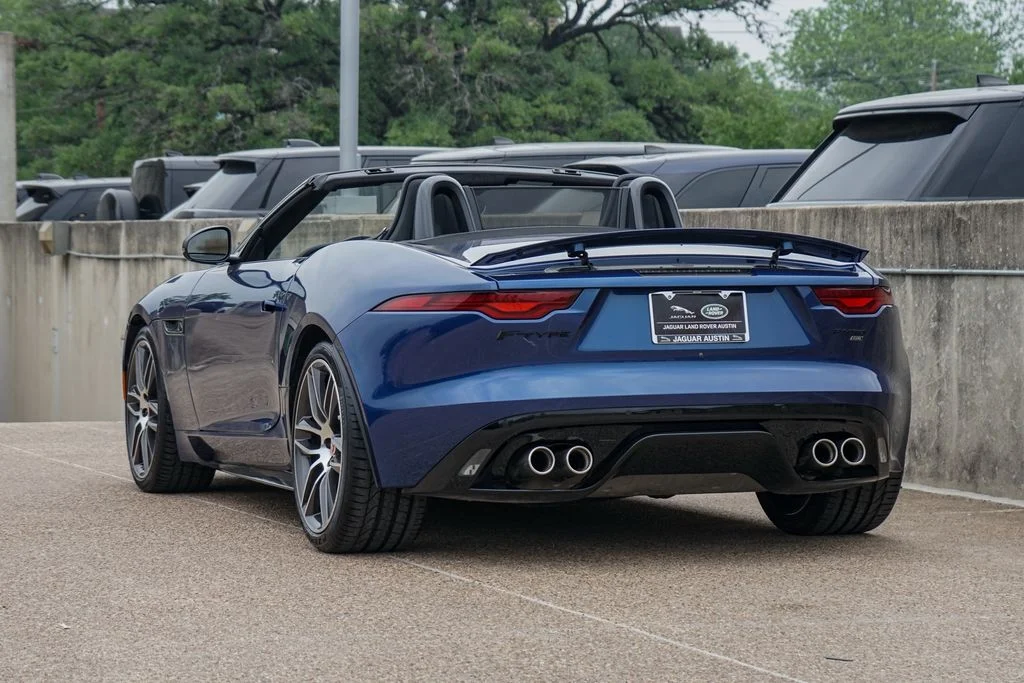 Certified Used 2023 Bluefire Blue Metallic Jaguar P450 image 9