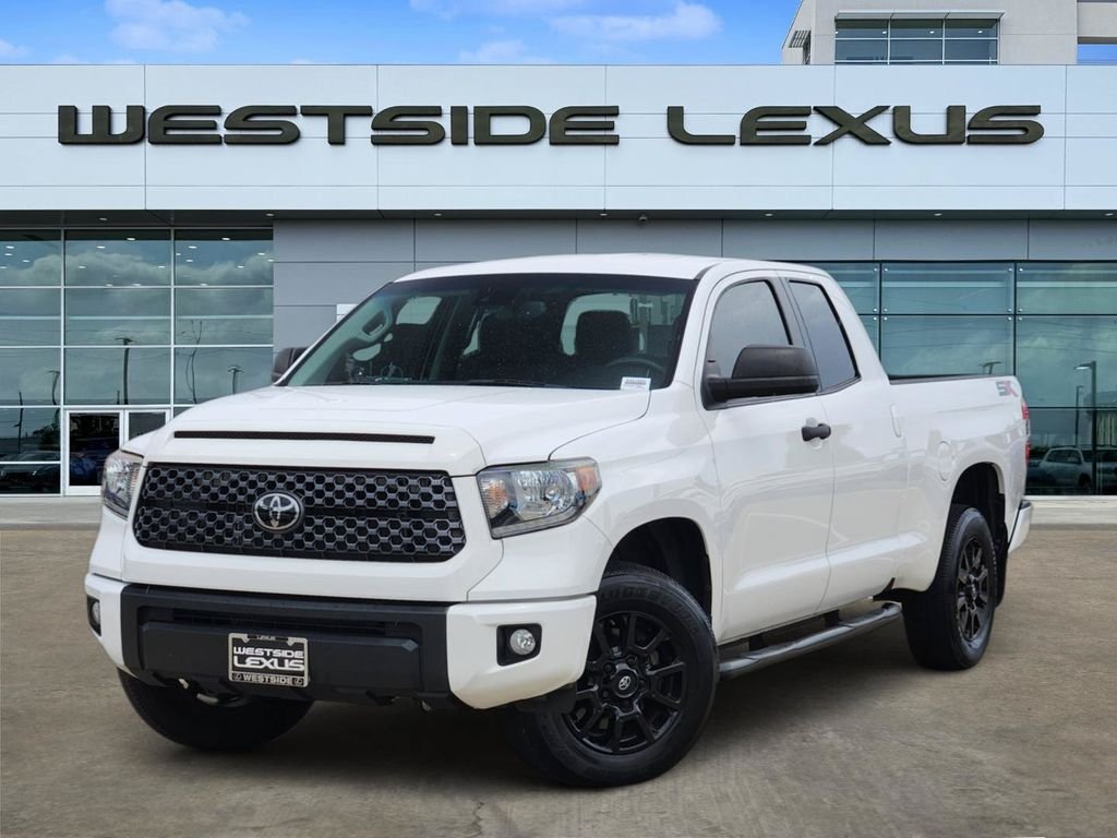 Used 2020 Super White Toyota SR5 image 1