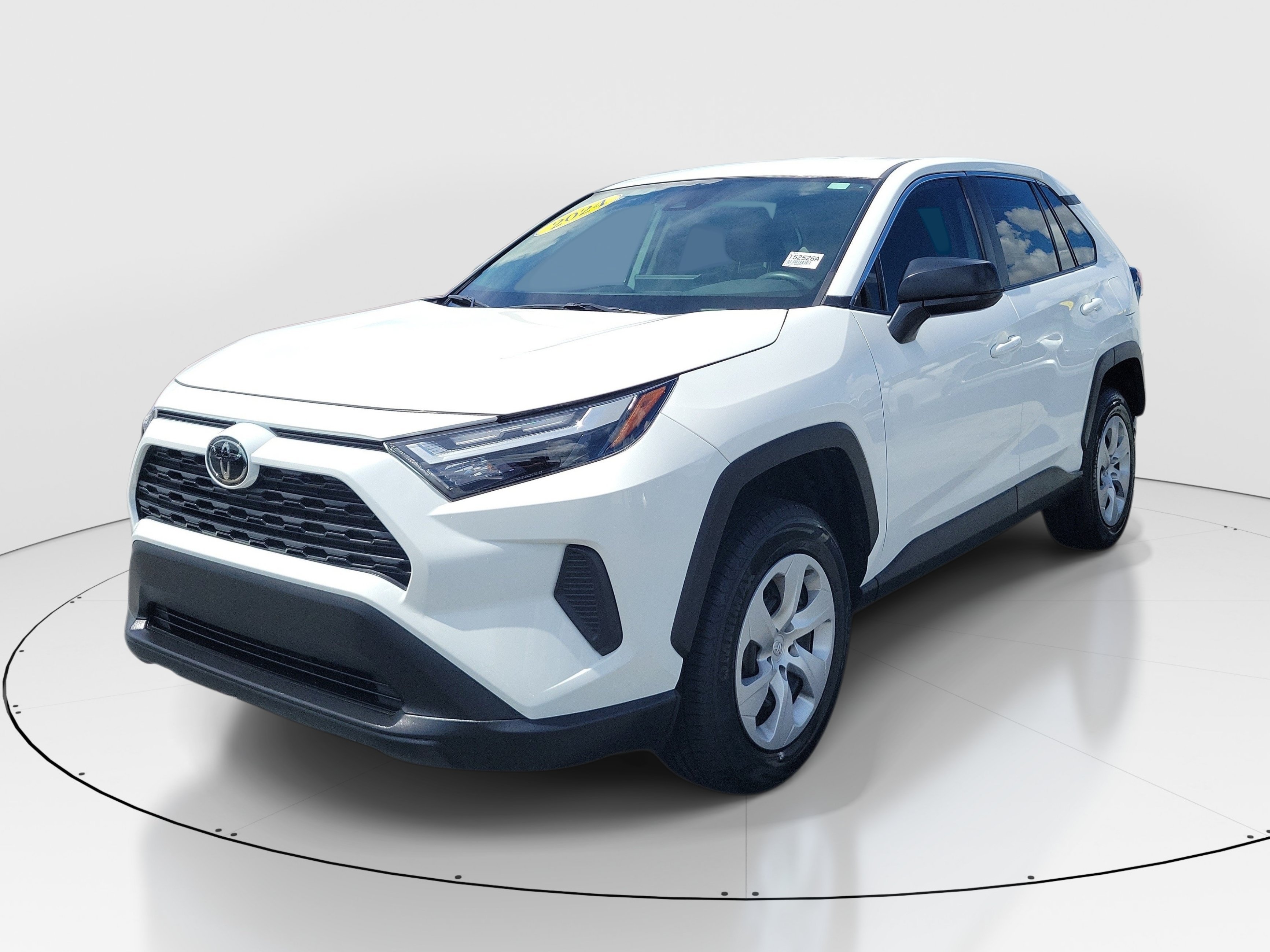 Certified Used 2024 Ice Toyota LE image 3