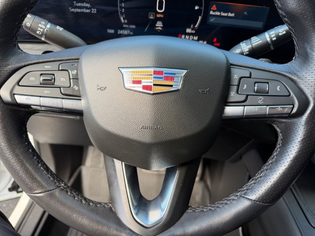 Used 2024 Crystal White Tricoat Cadillac Sport image 22