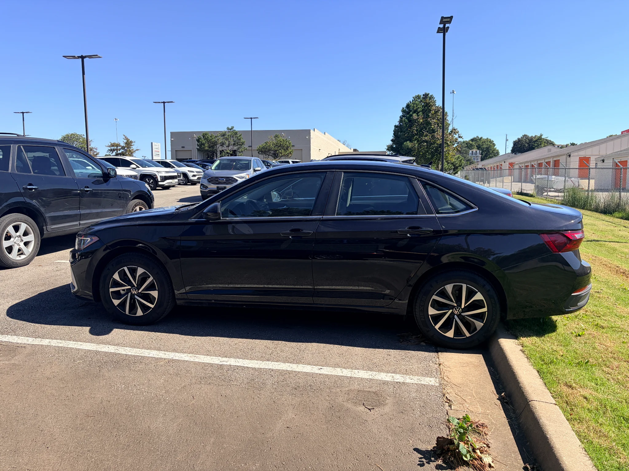 Used 2026 Deep Black Pearl Volkswagen S image 2