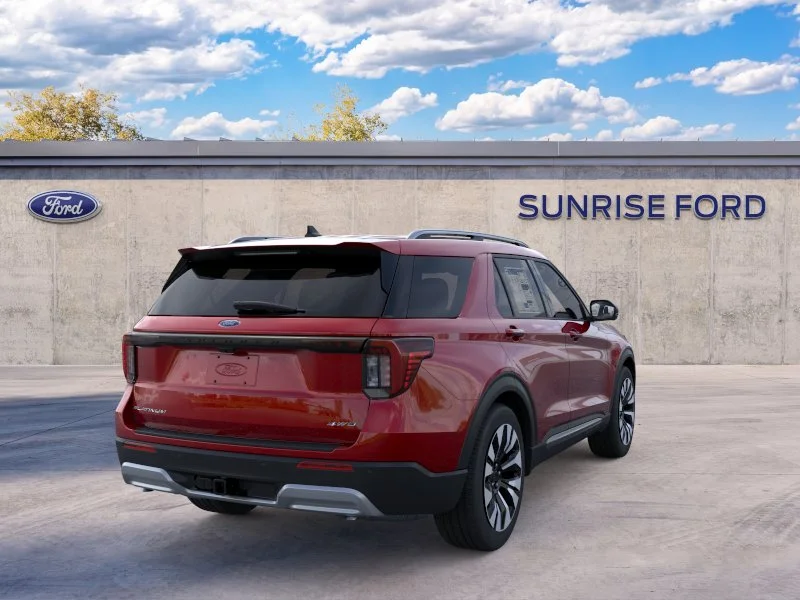 New 2026 Rapid Red Metallic Tinted Clearcoat Ford Platinum™ image 8