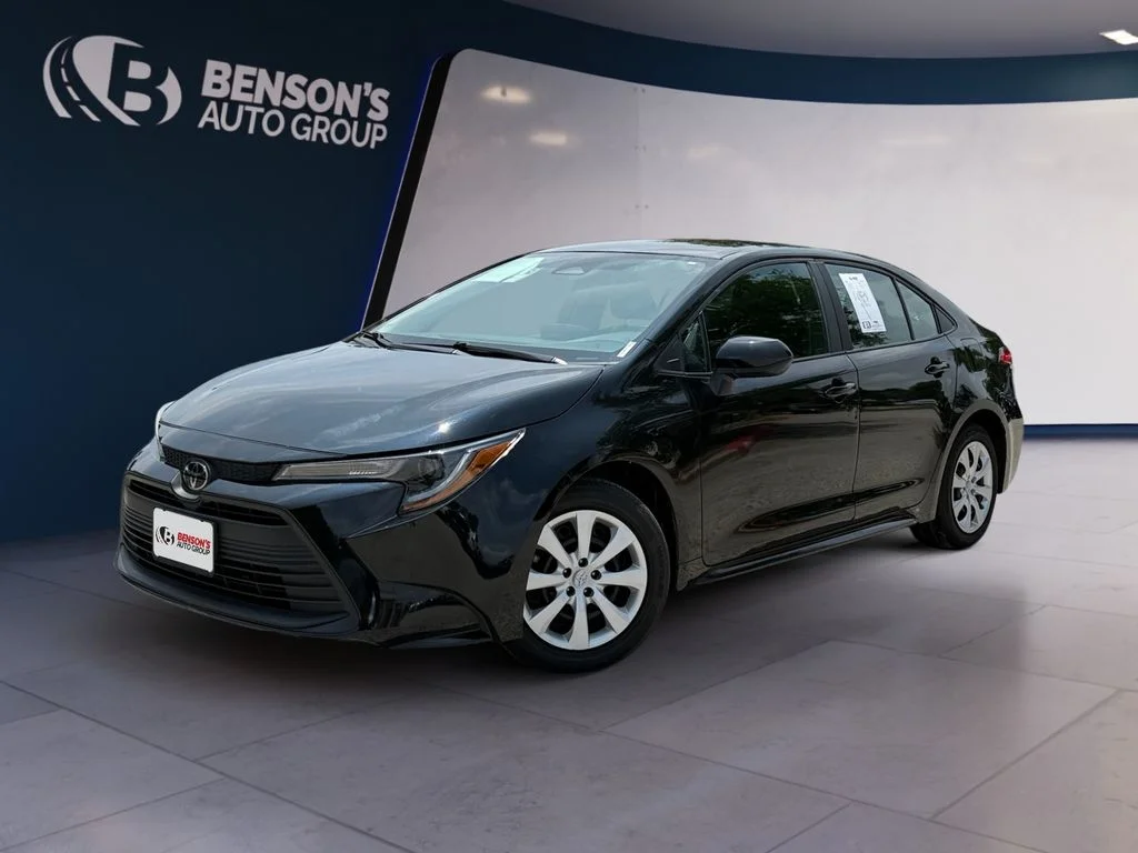 Used 2024 Black Toyota LE image 1