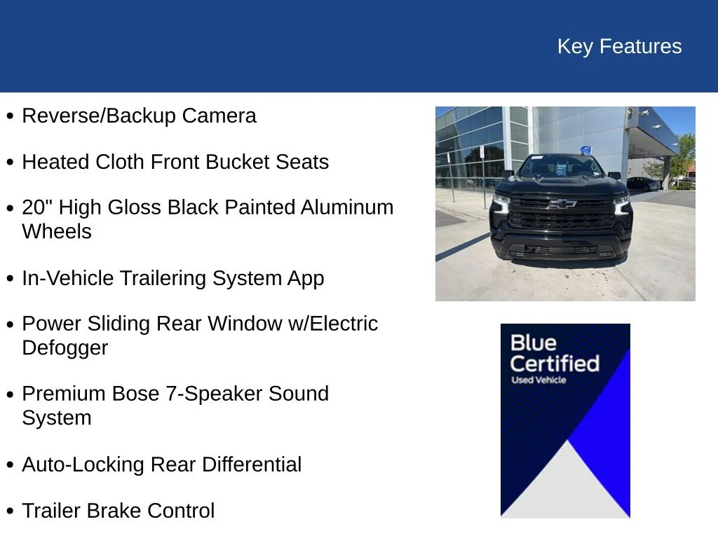 Used 2024 Black Chevrolet RST image 31