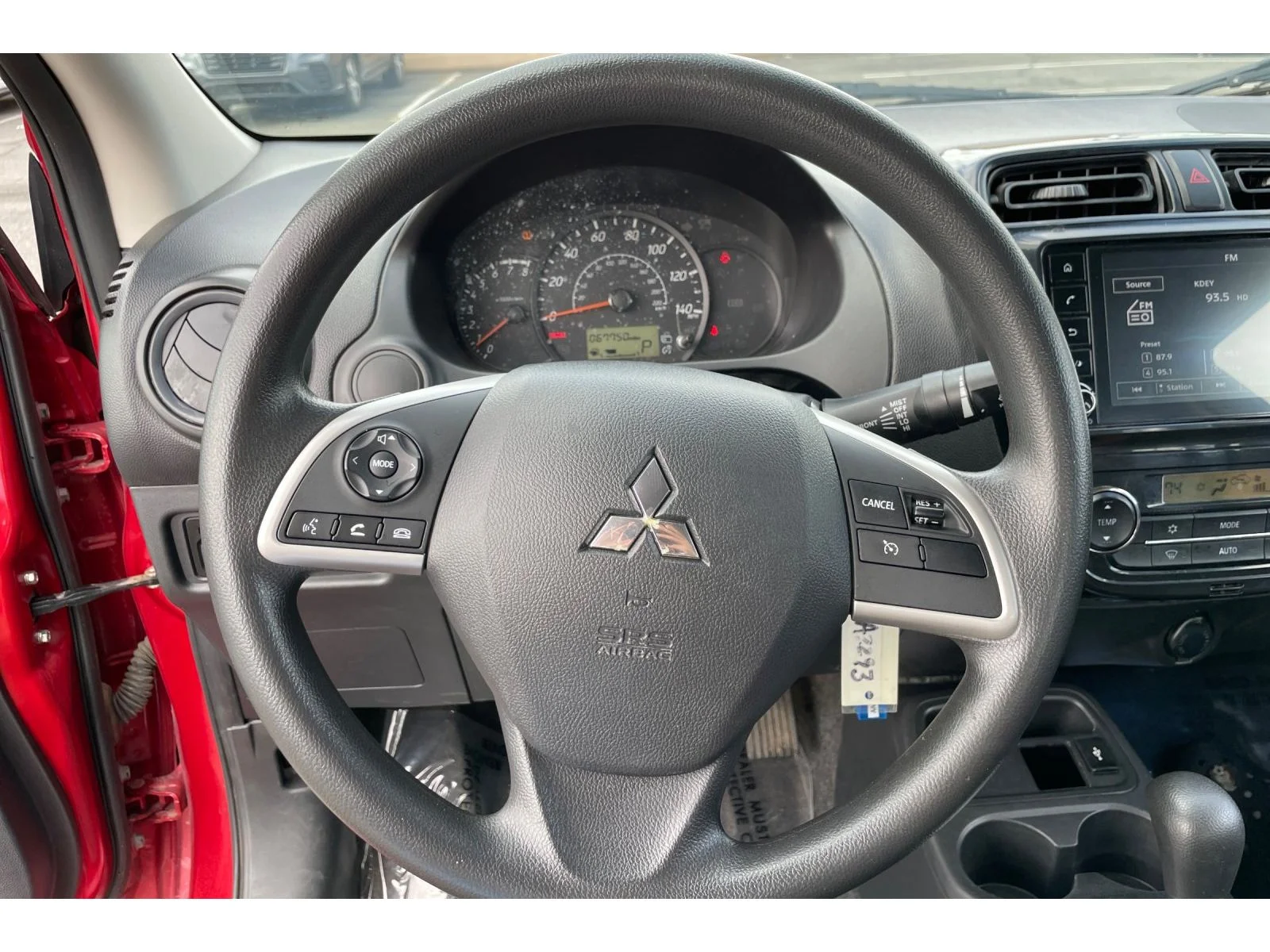 Used 2023 Infrared Metallic w/Black Roof Mitsubishi Black Edition image 30