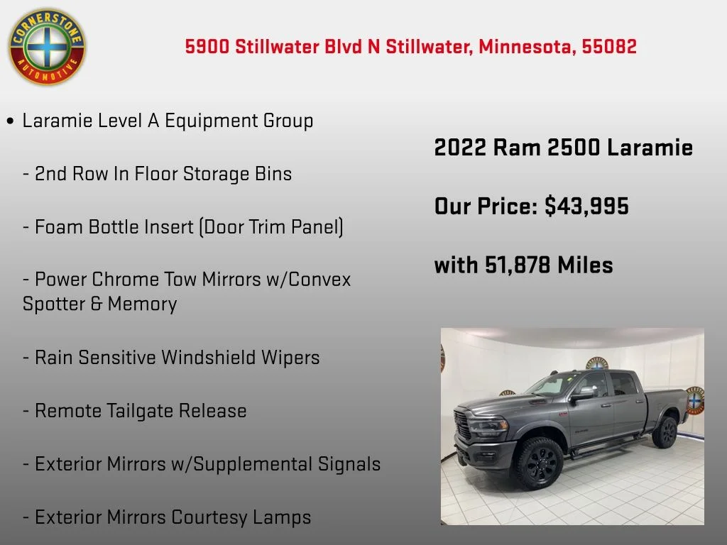 Used 2022 Gray Ram Laramie image 5