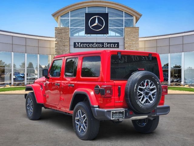 Used 2025 Red Jeep Sahara image 3