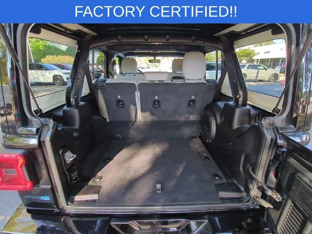 Used 2021 Black Jeep Unlimited Sahara 4xe image 32