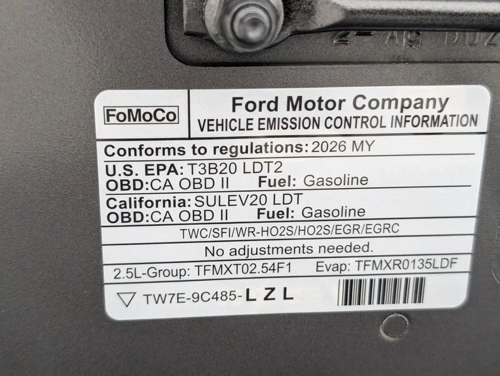 New 2026 Carbonized Gray Metallic Ford XLT image 26