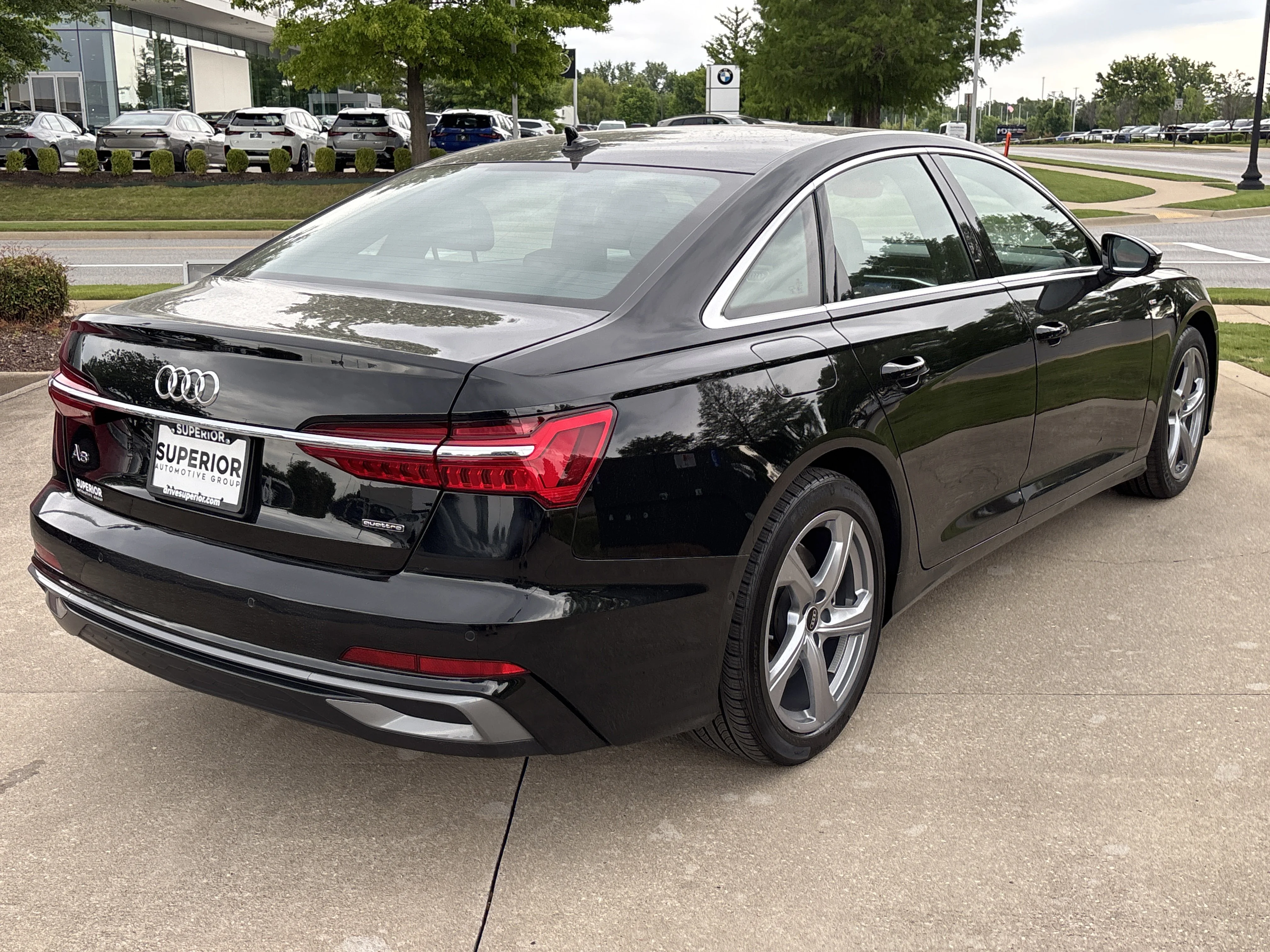 Used 2024 Brilliant Black Audi 55 Premium Plus AWD image 3