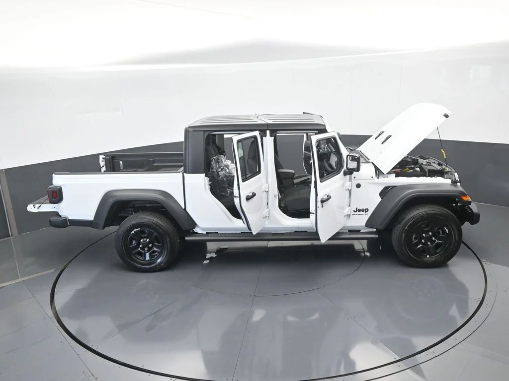 Used 2025 Bright White Clearcoat Jeep Sport image 65