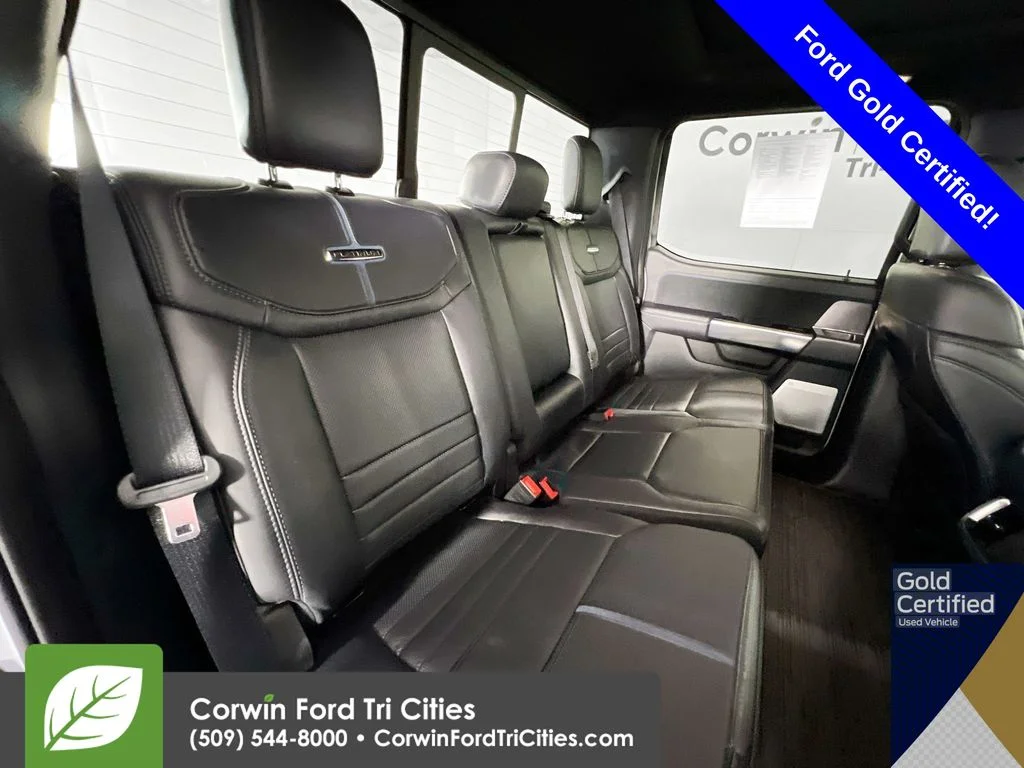 Certified Used 2025 Space White Metallic Ford Platinum image 16