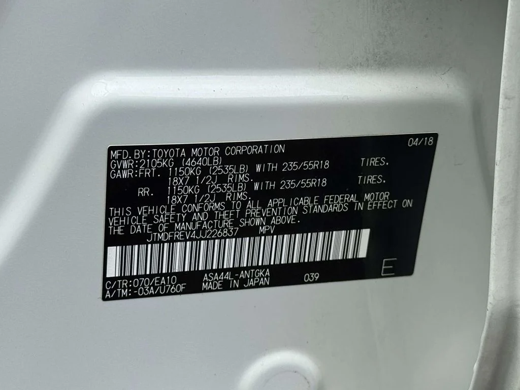 Used 2018 White Toyota Limited image 30