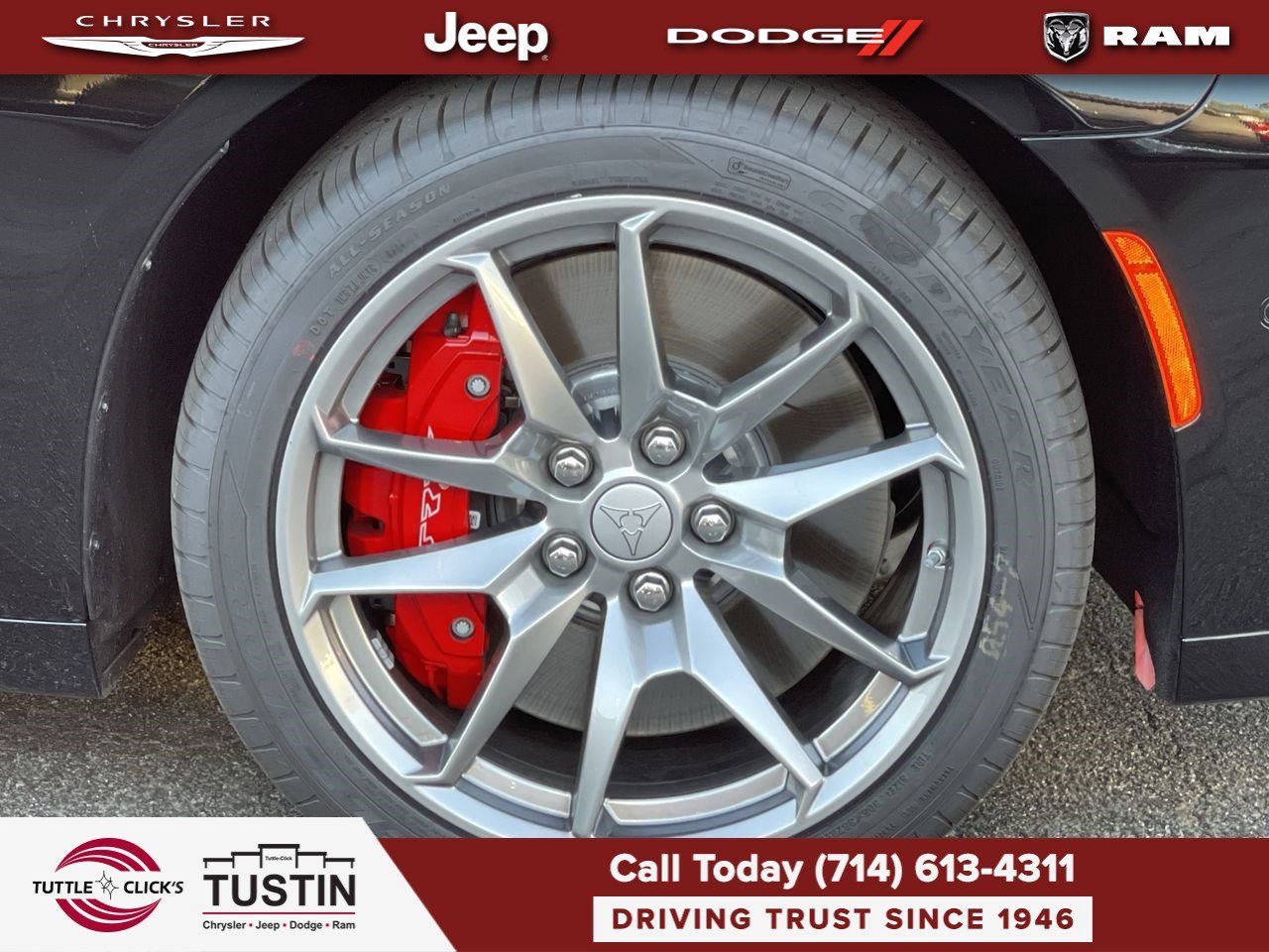New 2026 Diamond Black Crystal Pearlcoat Dodge Scat Pack image 10