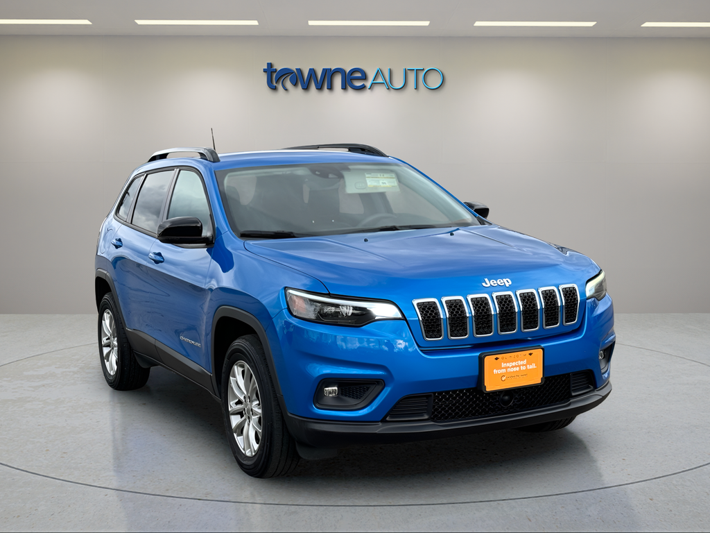 Certified Used 2022 Blue Jeep Latitude Lux image 7