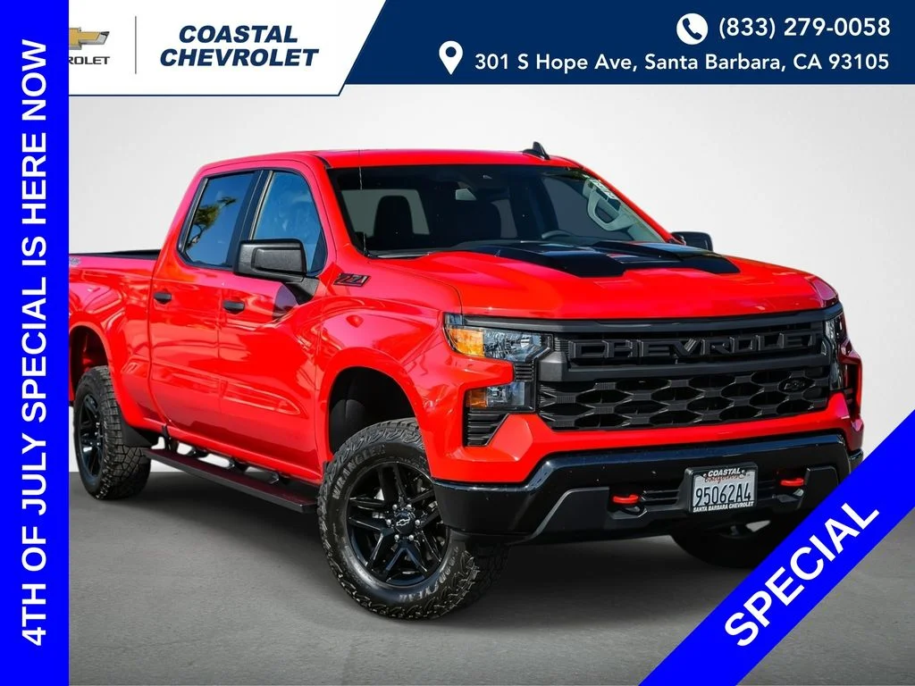 Used 2024 Red Chevrolet Custom Trail Boss image 1