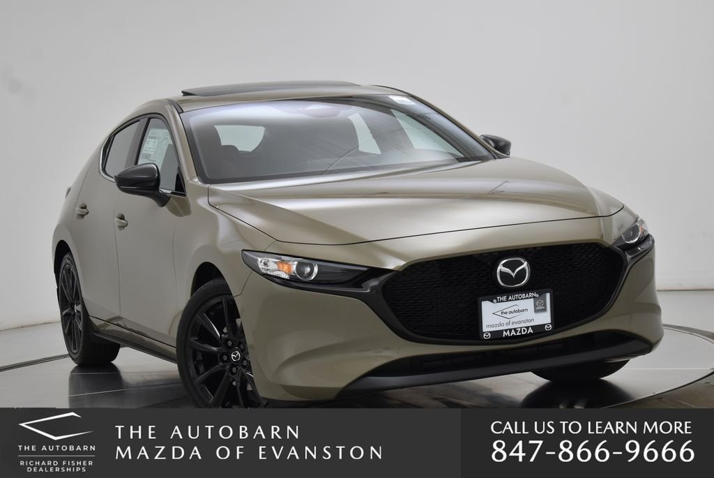 Certified Used 2025 Sand Metallic Mazda 2.5 Carbon Turbo image 1