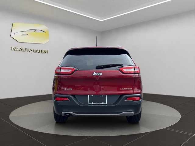 Used 2016 Deep Cherry Red Crystal Pearlcoat Jeep Limited image 6