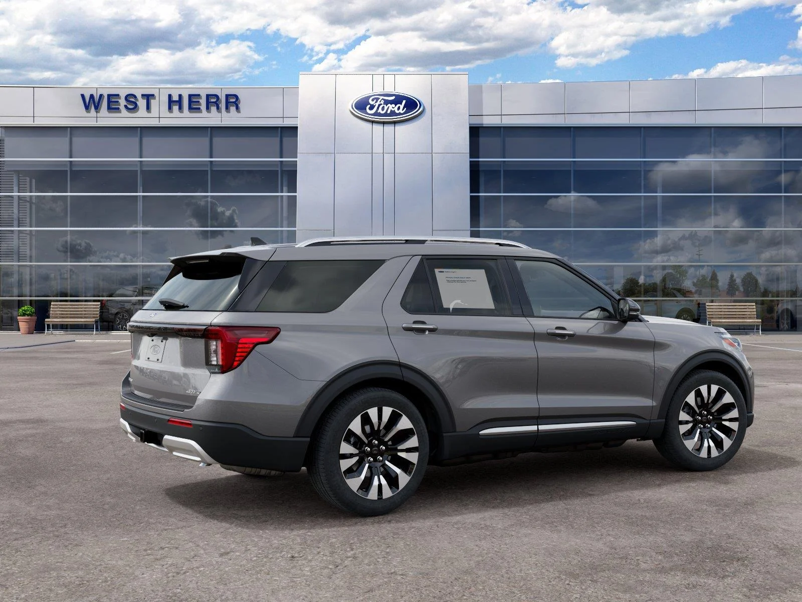 New 2027 Carbonized Gray Metallic Ford Platinum™ image 6