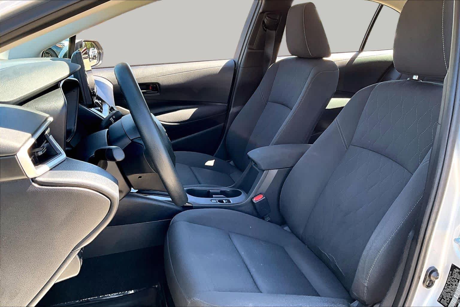 Used 2025 Classic Silver Metallic Toyota LE image 7